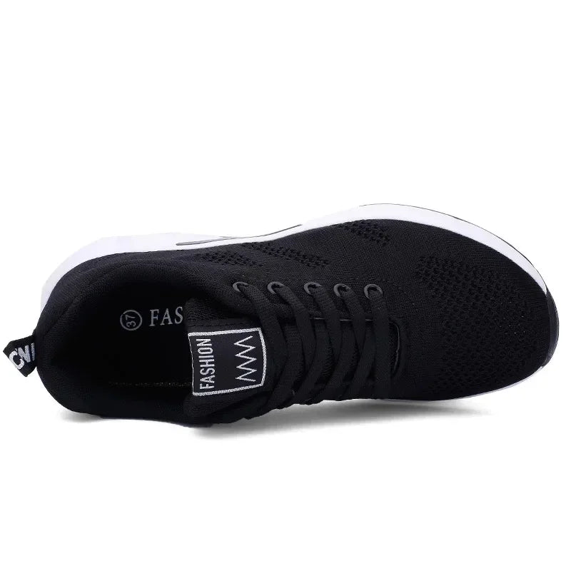 Summer Women Sneakers Outdoor Running Air Cushion Sport Shoes Increase Height Breathable Walking Shoes