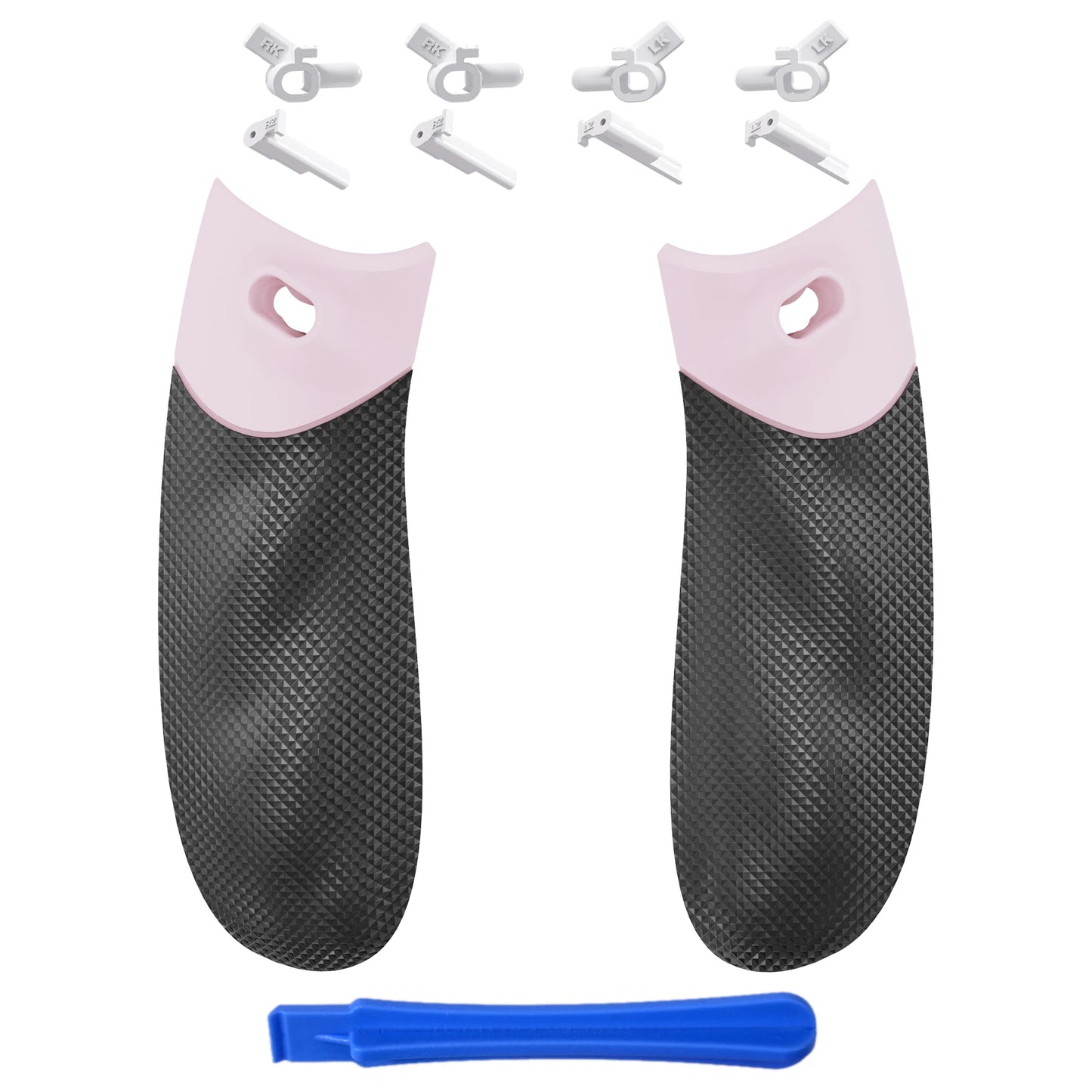 eXtremeRate FLEXOR Rubberized Side Rails Grips Trigger Stop Kit