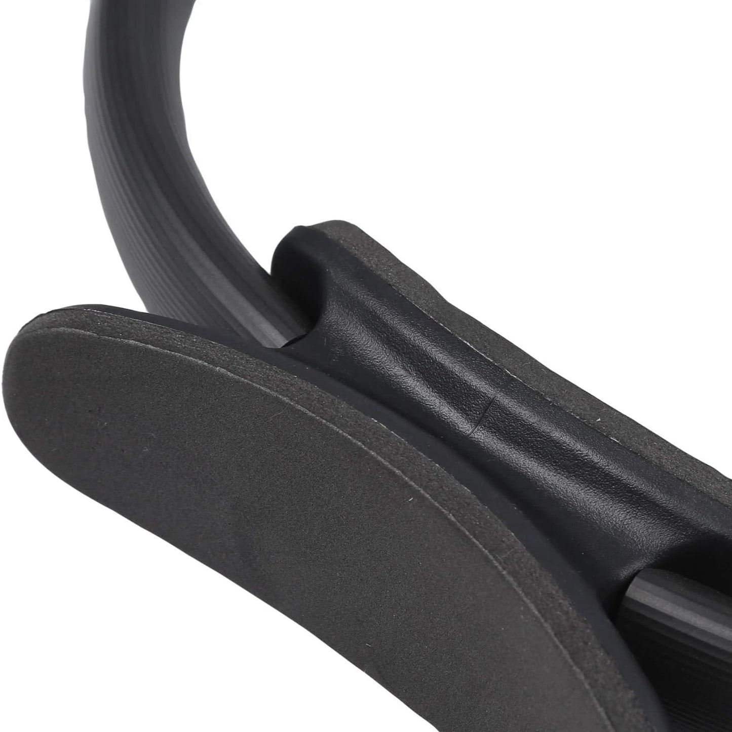 Passionate Yoga And Fitness Enthusiasts Dedicated Black Exercise Ring For Enhancing Strength And Flexibility Achieve Peak Performance