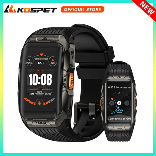 2025 KOSPET TANK X2 Ultra GPS Smart Watch For Men Waterproof