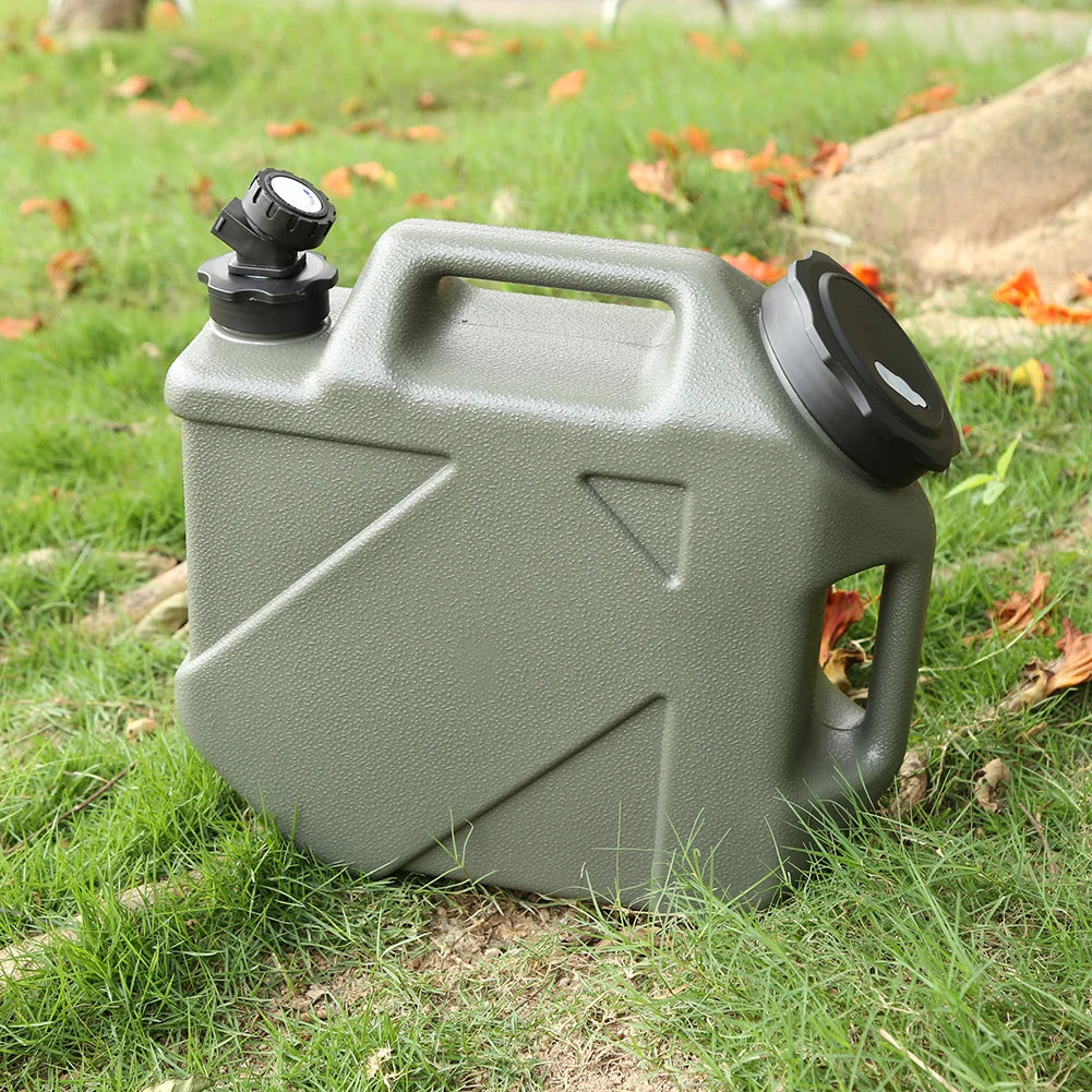 Outdoor Water Bin 10L Camping Bucket Portable Large Capacity