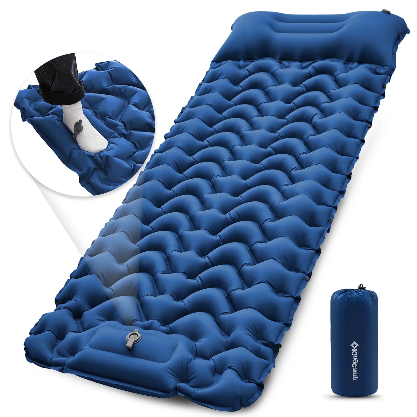 KingCamp Self Inflating Sleeping Pad Ultralight Mat With Pump