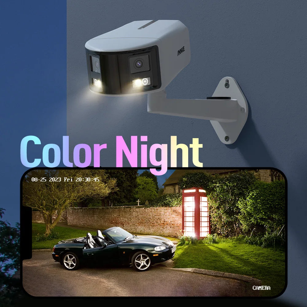 ANNKE Smart Home 180° 8MP DUO POE Dual Lens Camera