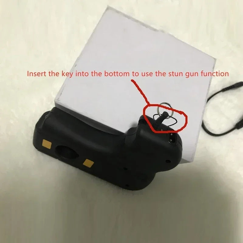 Women's Personal Safety LED Flashlight Black for Travel Outdoor