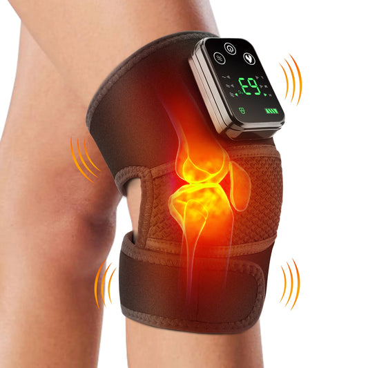 Knee Heating Massager Joint Physiotherapy Hot Compress Vibration