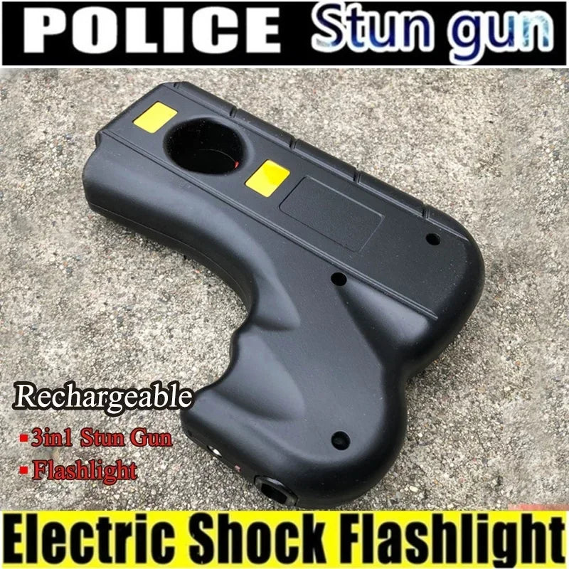 Women's Personal Safety LED Flashlight Black for Travel Outdoor