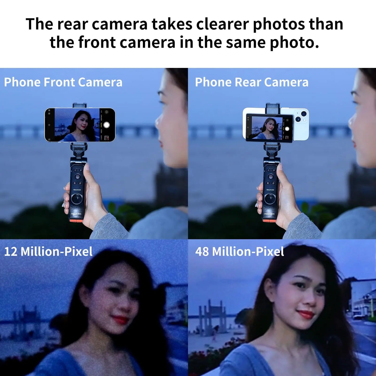King Ma Phone Vlog Selfie Monitor Screen for TikTok iPhone