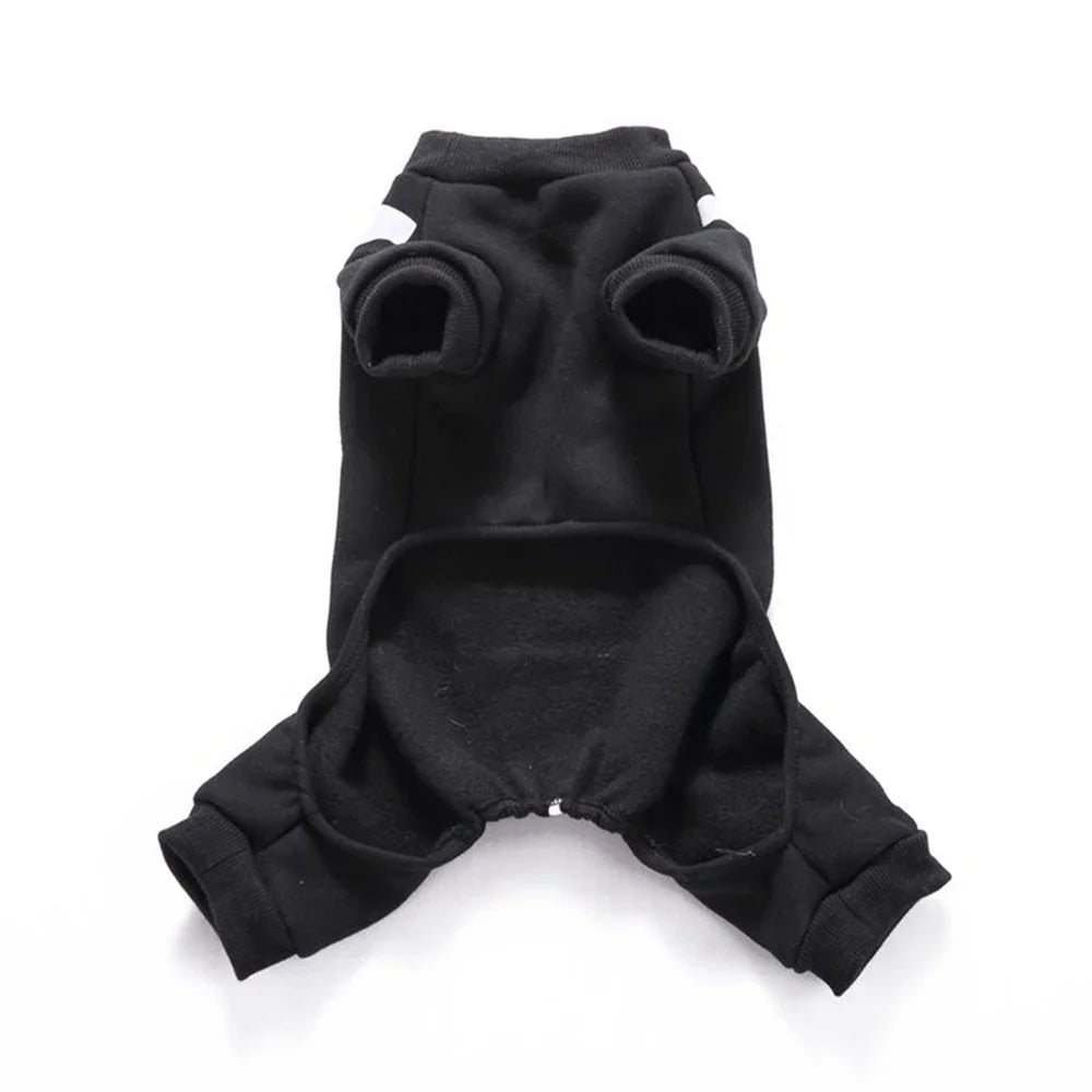 Skeleton Dog Costumes Halloween Pet Clothes for Small Dogs