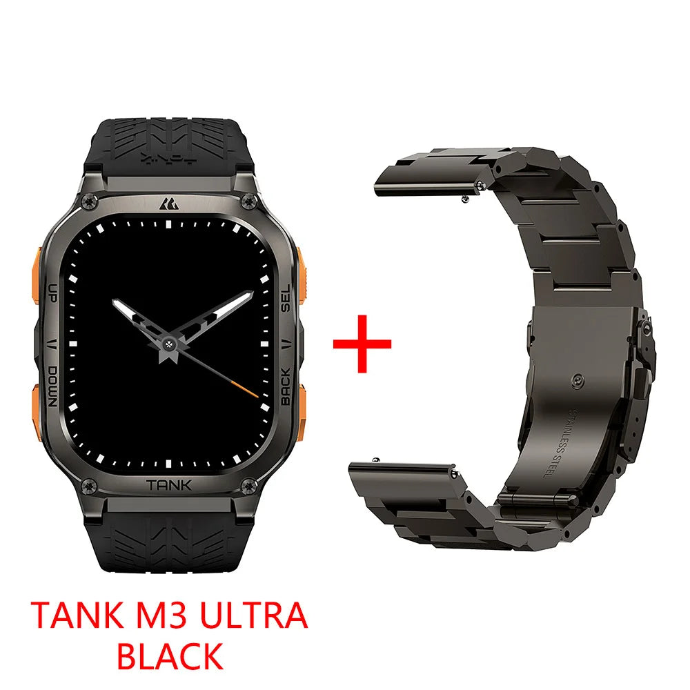2025 Original KOSPET TANK M3 Ultra GPS Smartwatches
