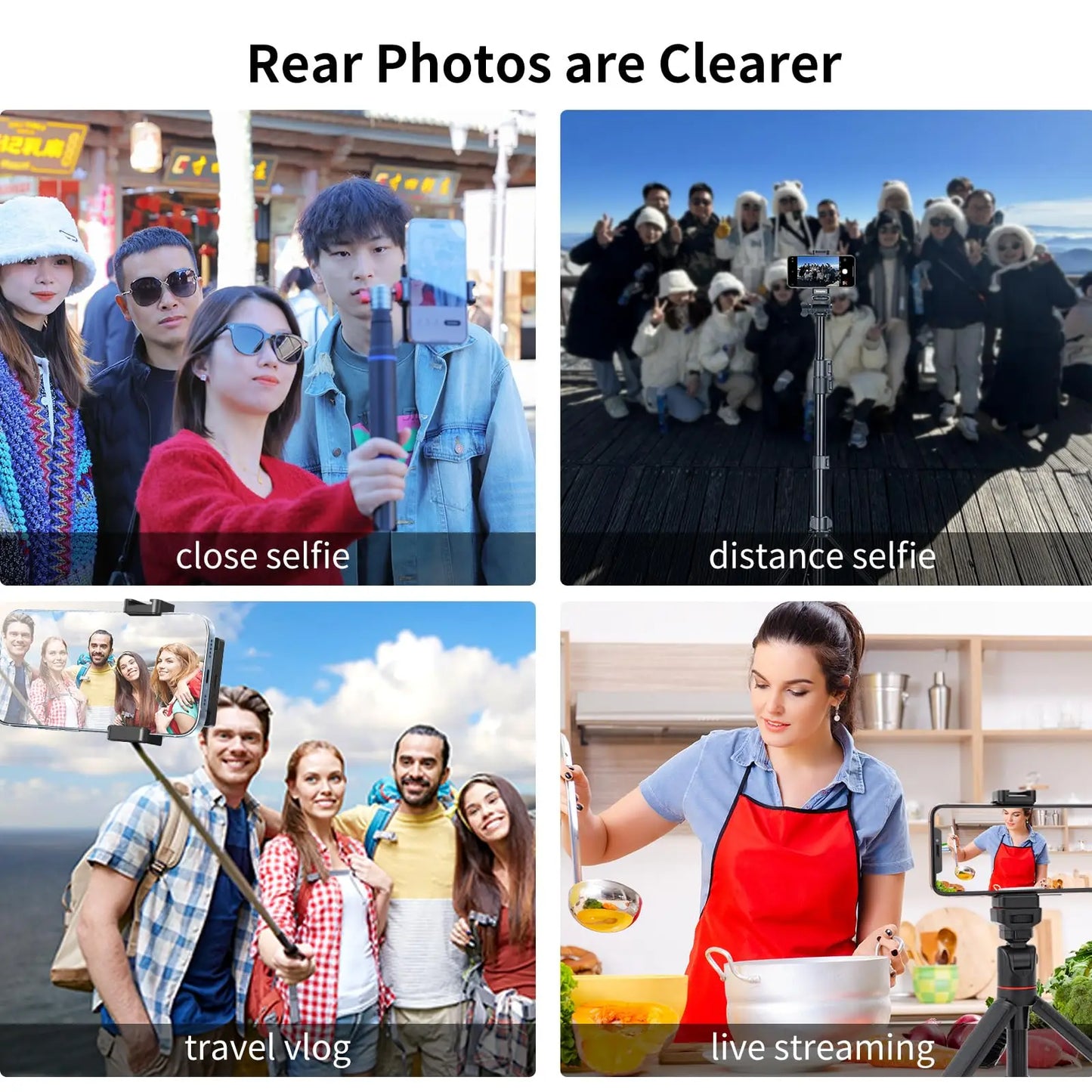 King Ma Phone Vlog Selfie Monitor Screen for TikTok iPhone