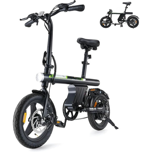 Adult Electric Bike 500W Motor 20 MPH Folding 14 Inch