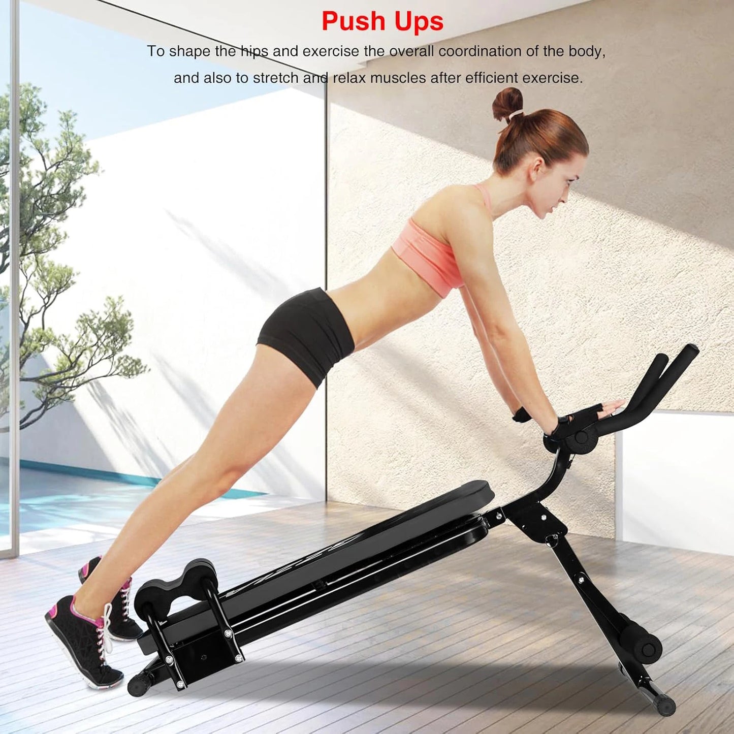 Ab Workout Equipment Machine for Stomach Workout Home Gym