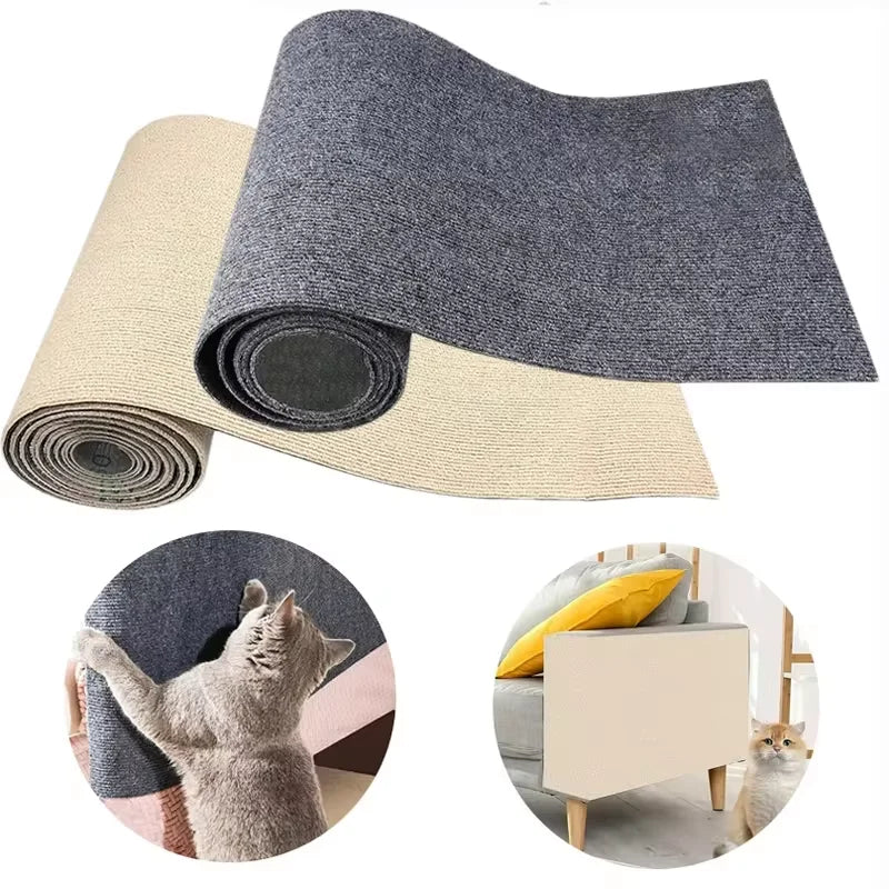 Anti Cat Scratch Sofa Crawling Mat Self-Adhesive Cat Toy