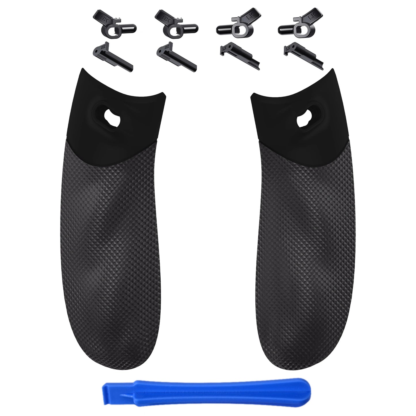 eXtremeRate FLEXOR Rubberized Side Rails Grips Trigger Stop Kit