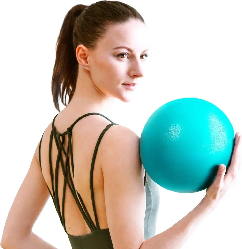 Pilates Ball 9 Inch Core Ball for Pilates Yoga Core Training Physical Therapy Balance Stability and Stretching