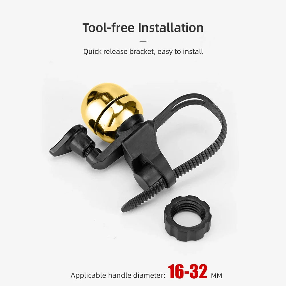 Bicycle Vintage Ring Clear Sound MTB Road Bike Retro Bell Cycling Safety Warning Horn Bike Accessories Classic Bell Alarm