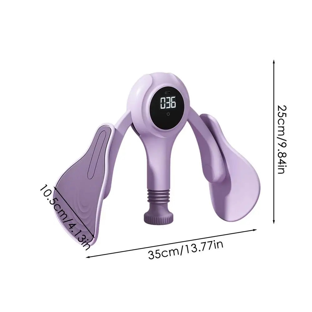 Inner Thigh Training Adjustable Pelvic Floor Toner Inner Thigh Trimmer With Counter Home Gym Workout Equipment For Thighs Arms