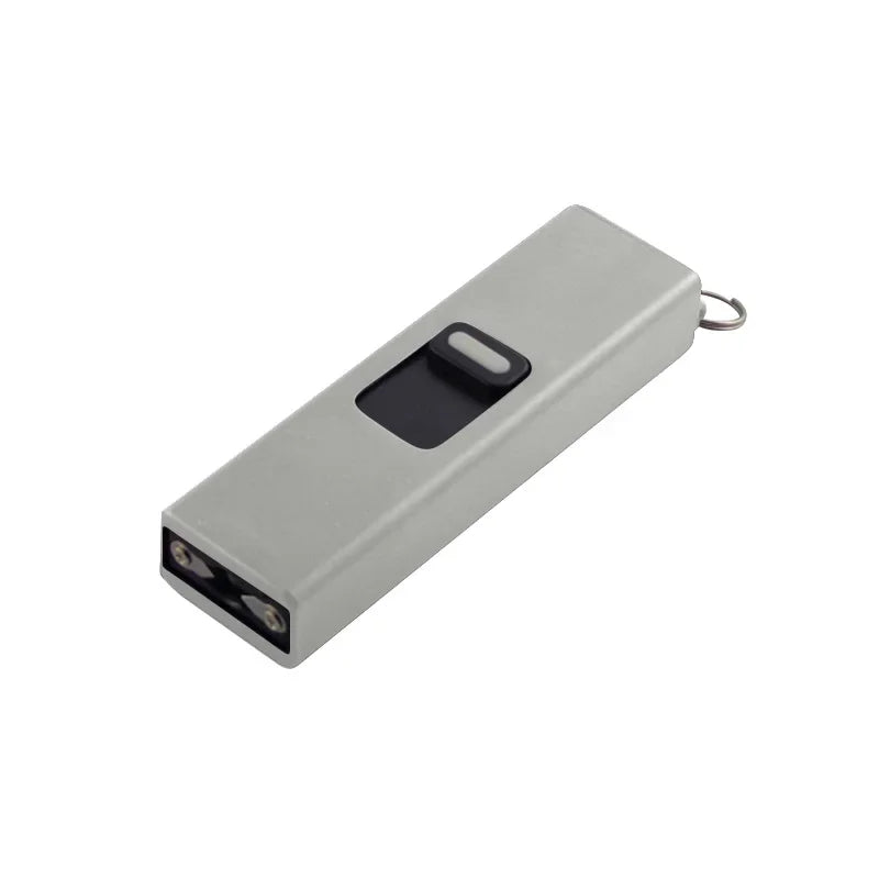 Outdoor Self-defense, Rechargeable Mini Flashlight, Female Anti-wolf Self-defense Tools