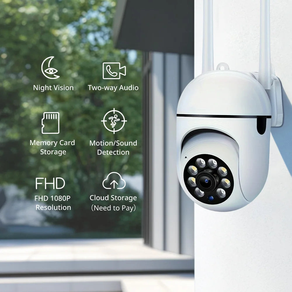 2PC Ease Life APP Wireless 1080P HD WiFi Security Camera