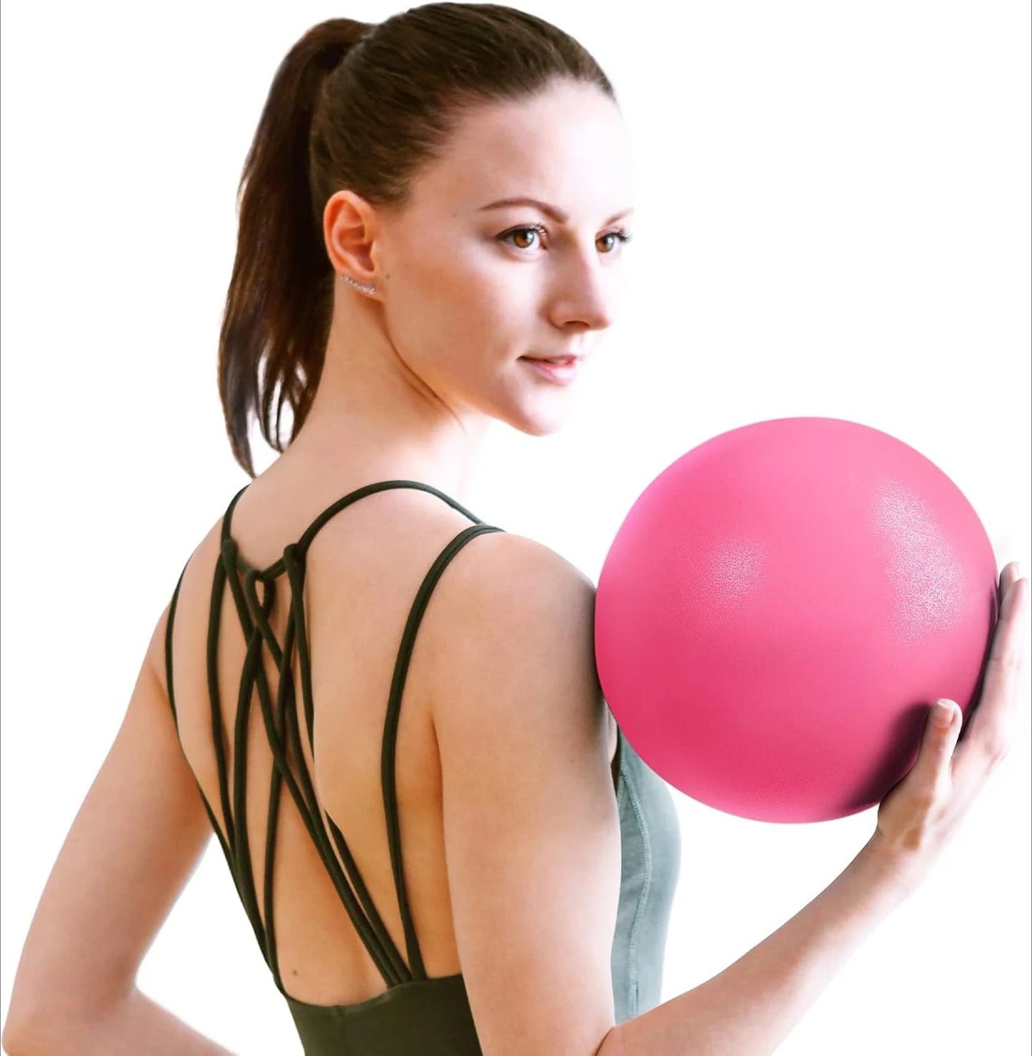 Pilates Ball 9 Inch Core Ball for Pilates Yoga Core Training Physical Therapy Balance Stability and Stretching