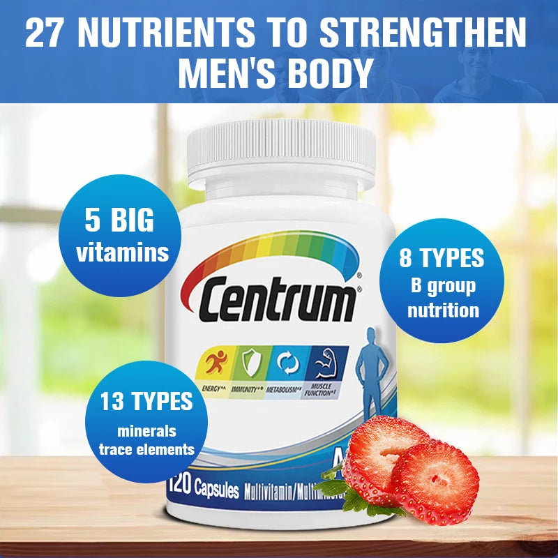 Centrum Multivitamin for Men and Mineral Supplements