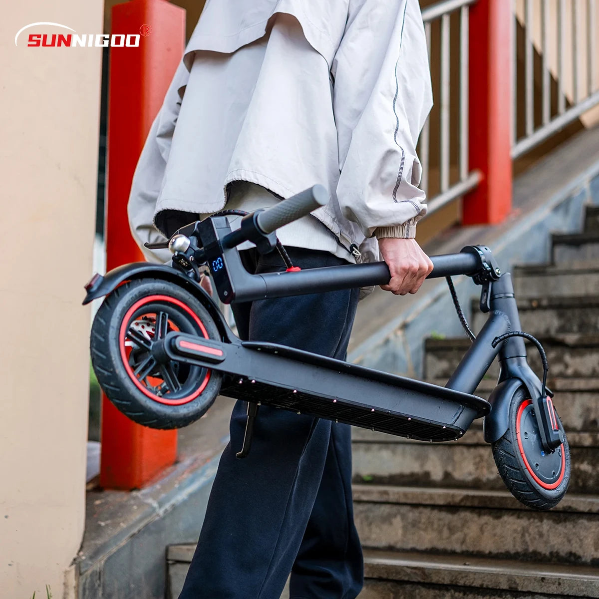 SUNNIGOO N7PRO Electric Scooter Adults Lightweight 19 Miles