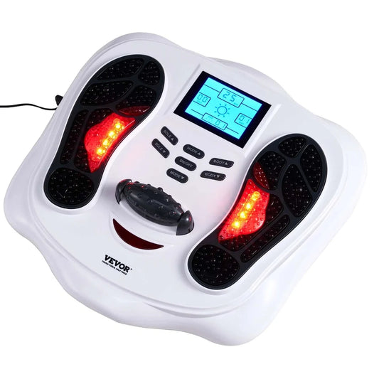 VEVOR Foot Circulation Stimulator EMS & TENS Foot Neuropathy Massager 25 Modes
