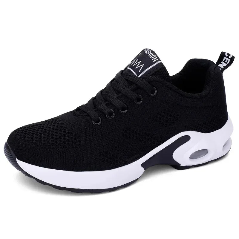 Summer Women Sneakers Outdoor Running Air Cushion Sport Shoes Increase Height Breathable Walking Shoes