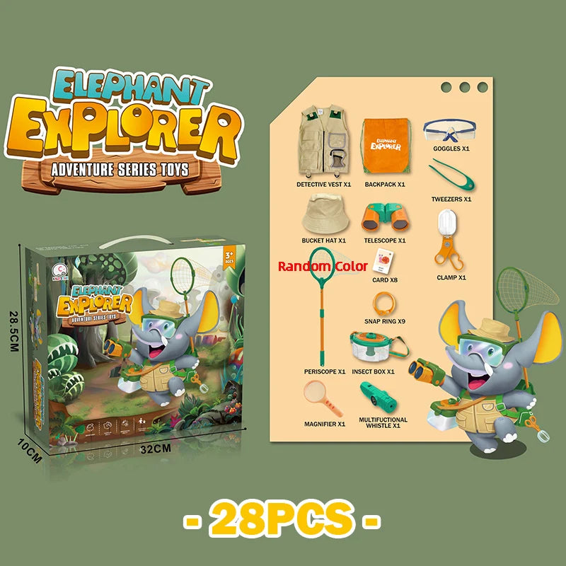 Camping Hiking Outdoor Explorer Set Bug Catcher Kit for Kids