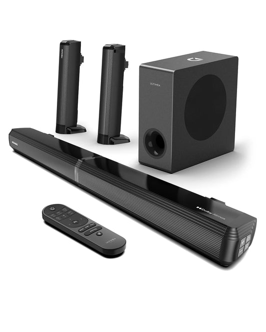 ULTIMEA 280W 4.1 Sound Bar with Dolby Atmos and Subwoofer