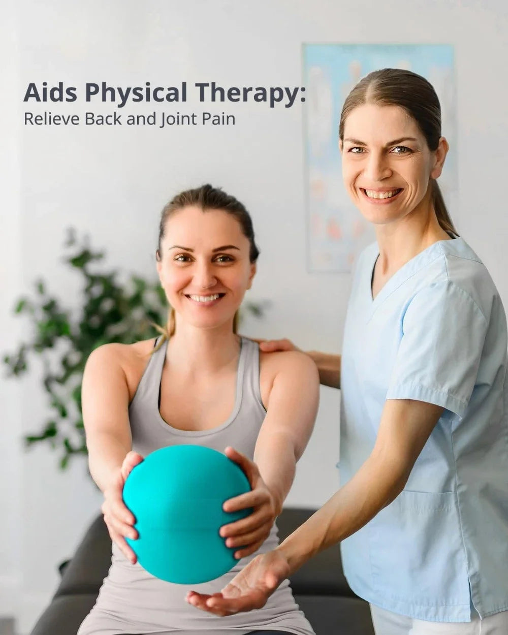 Pilates Ball 9 Inch Core Ball for Pilates Yoga Core Training Physical Therapy Balance Stability and Stretching