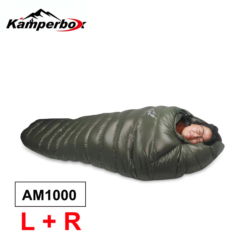 Kamperbox Cold Temperature Winter Sleeping Bag Double