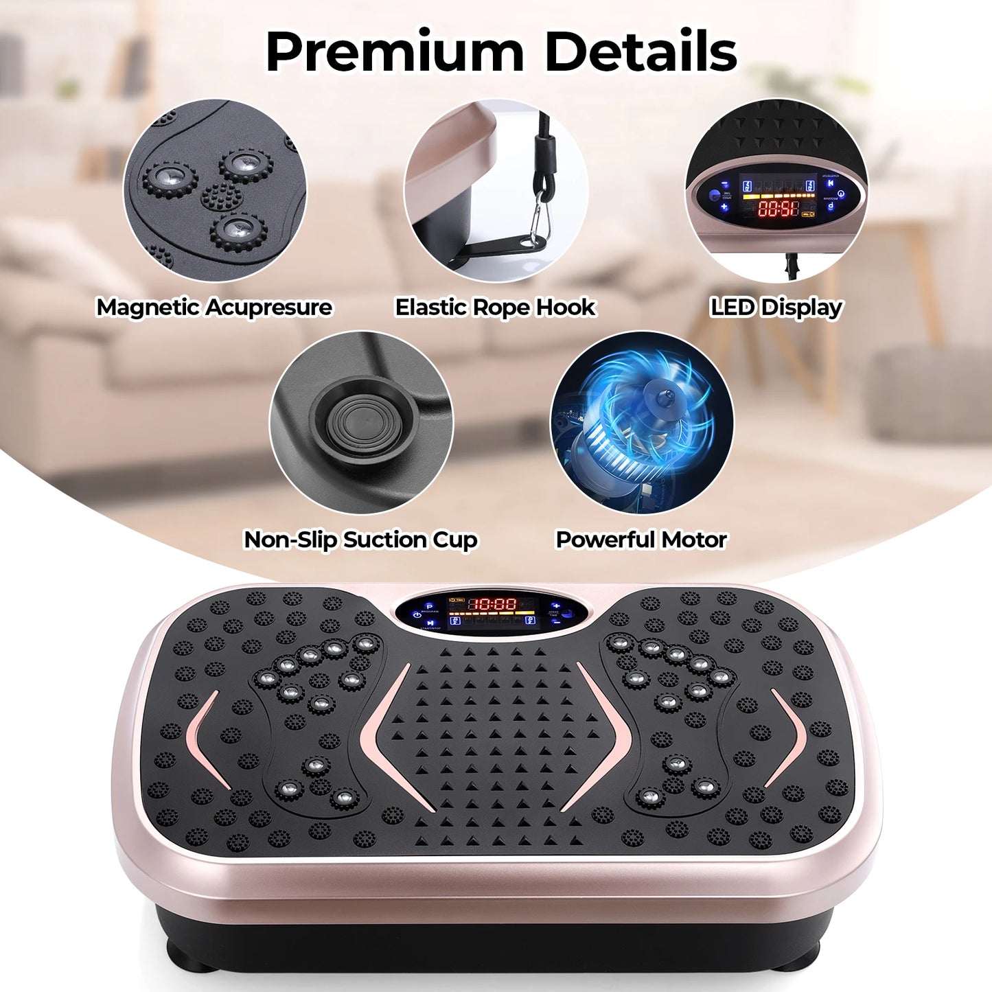 Vibration Plate Exercise Machine for Whole Body Workout