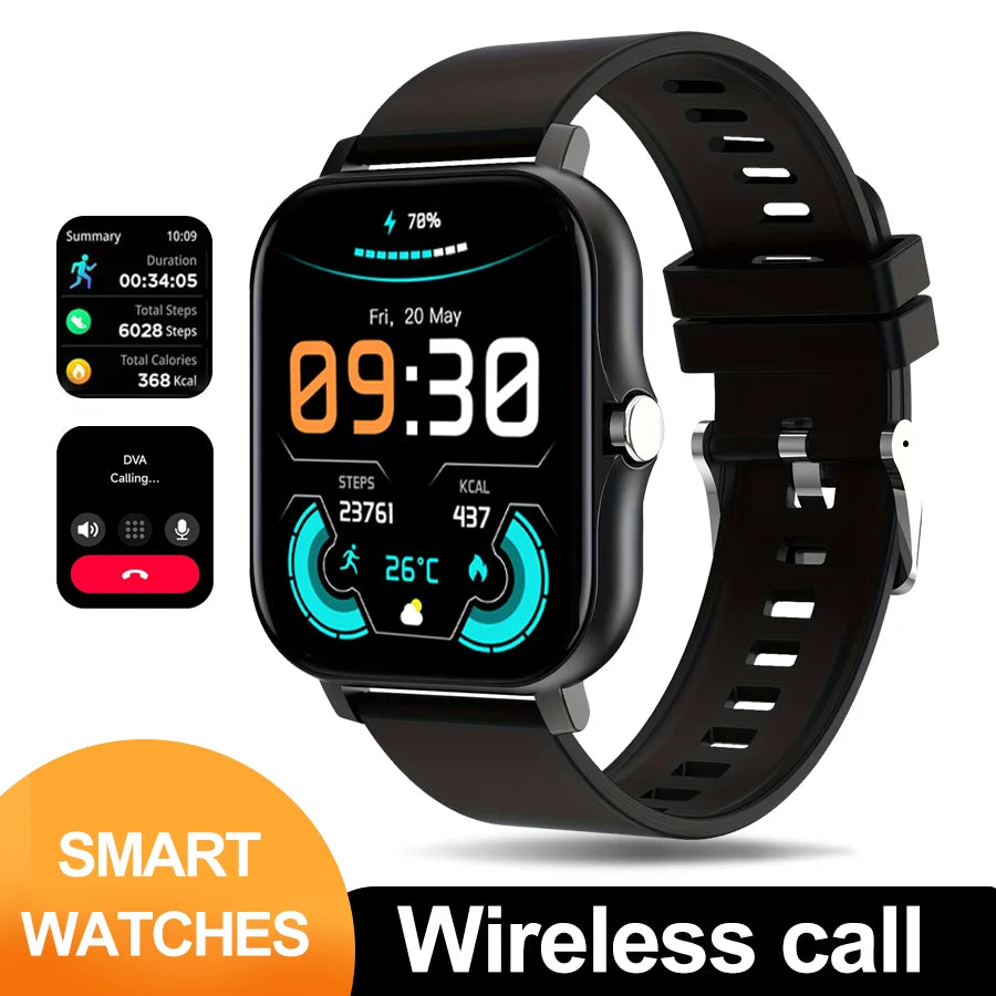 Smart Watch Bluetooth Call Smartwatch Touch Dial Fitness Tracker