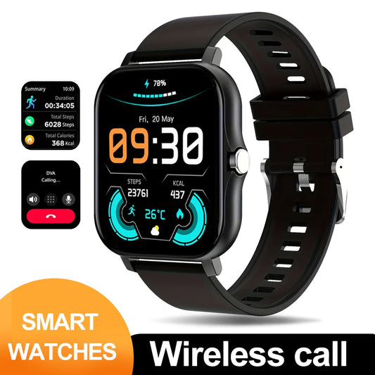 Smart Watch Bluetooth Call Smartwatch Touch Dial Fitness Tracker