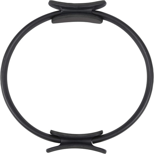 Passionate Yoga And Fitness Enthusiasts Dedicated Black Exercise Ring For Enhancing Strength And Flexibility Achieve Peak Performance