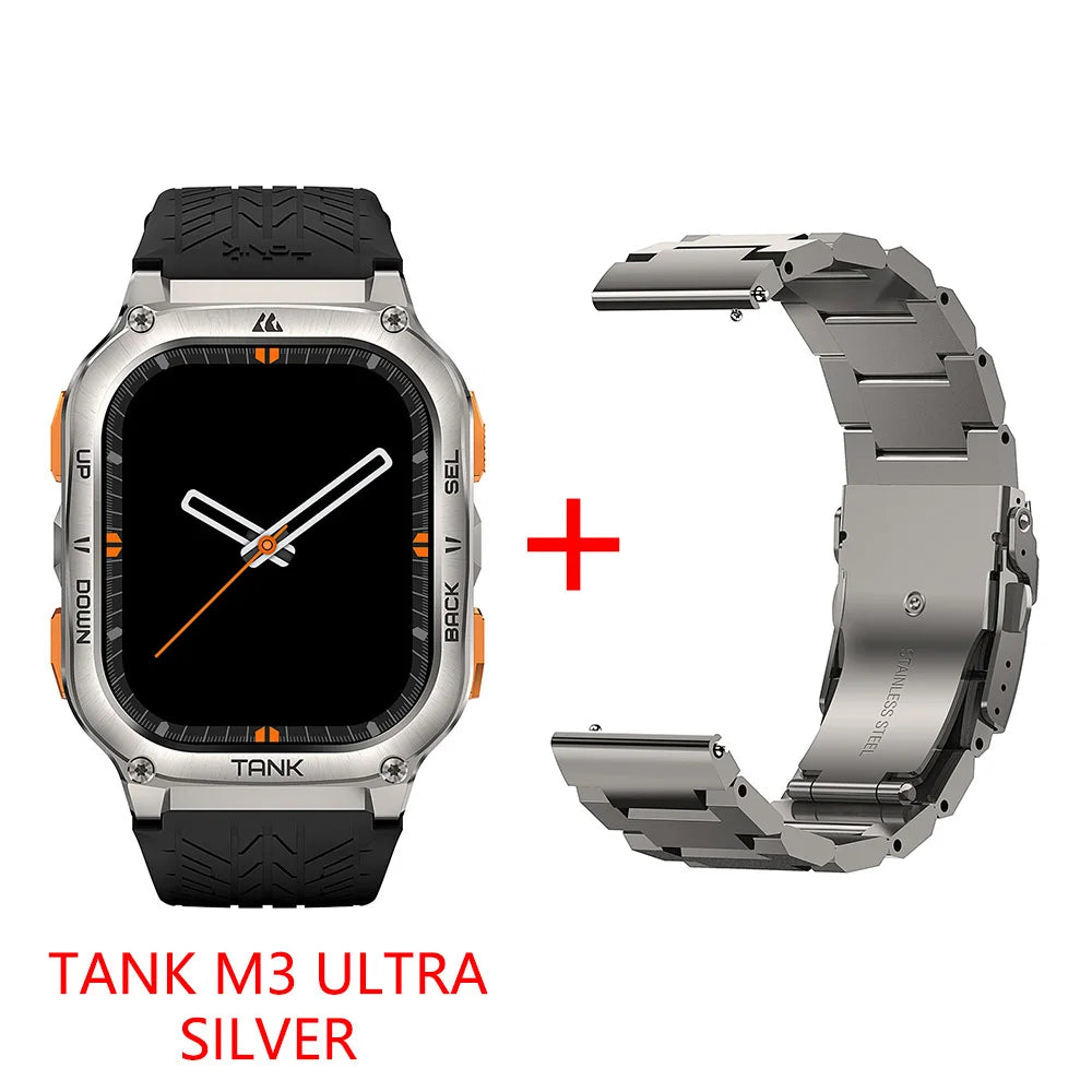 2025 Original KOSPET TANK M3 Ultra GPS Smartwatches