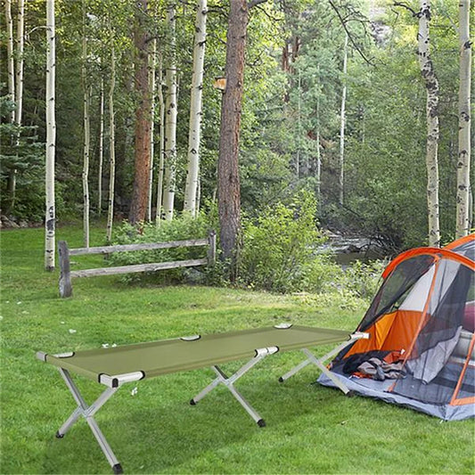 Camping Cot Portable Folding Bed Ultralight Aluminum Alloy