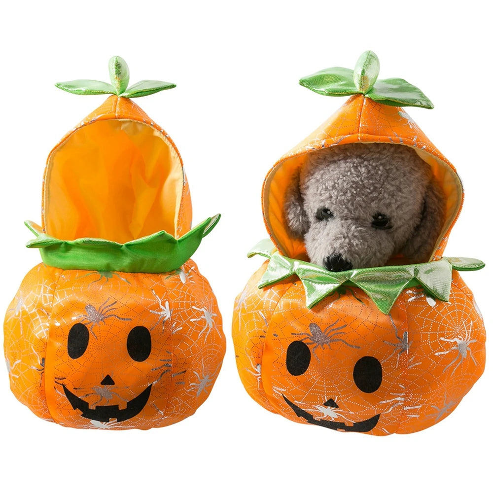 Halloween Dog Clothes Funny Dog Pumpkin Costumes Jumpsuit