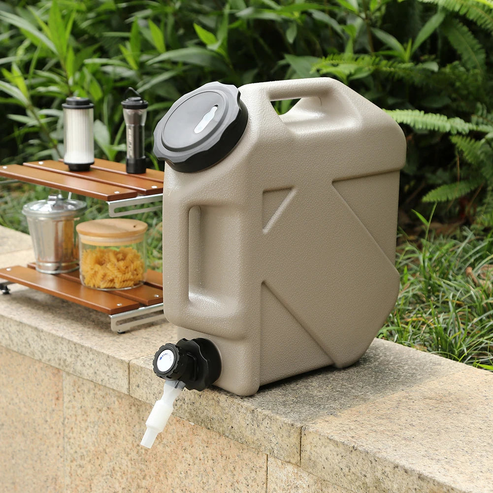 Outdoor Water Bin 10L Camping Bucket Portable Large Capacity