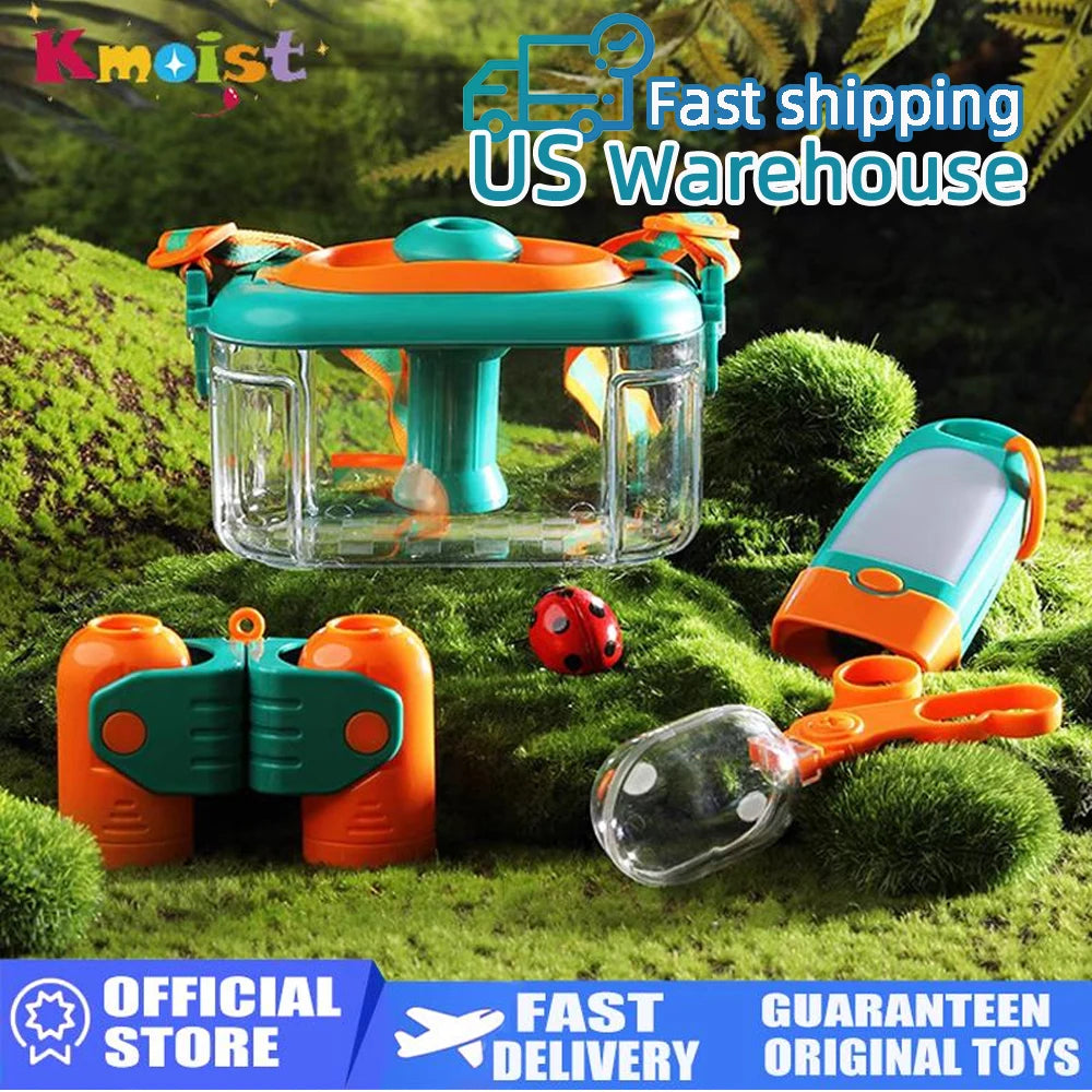 Camping Hiking Outdoor Explorer Set Bug Catcher Kit for Kids