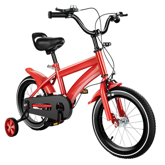 14-Inch Children's Bike Adjustable Boys Girls Kid's Bikes