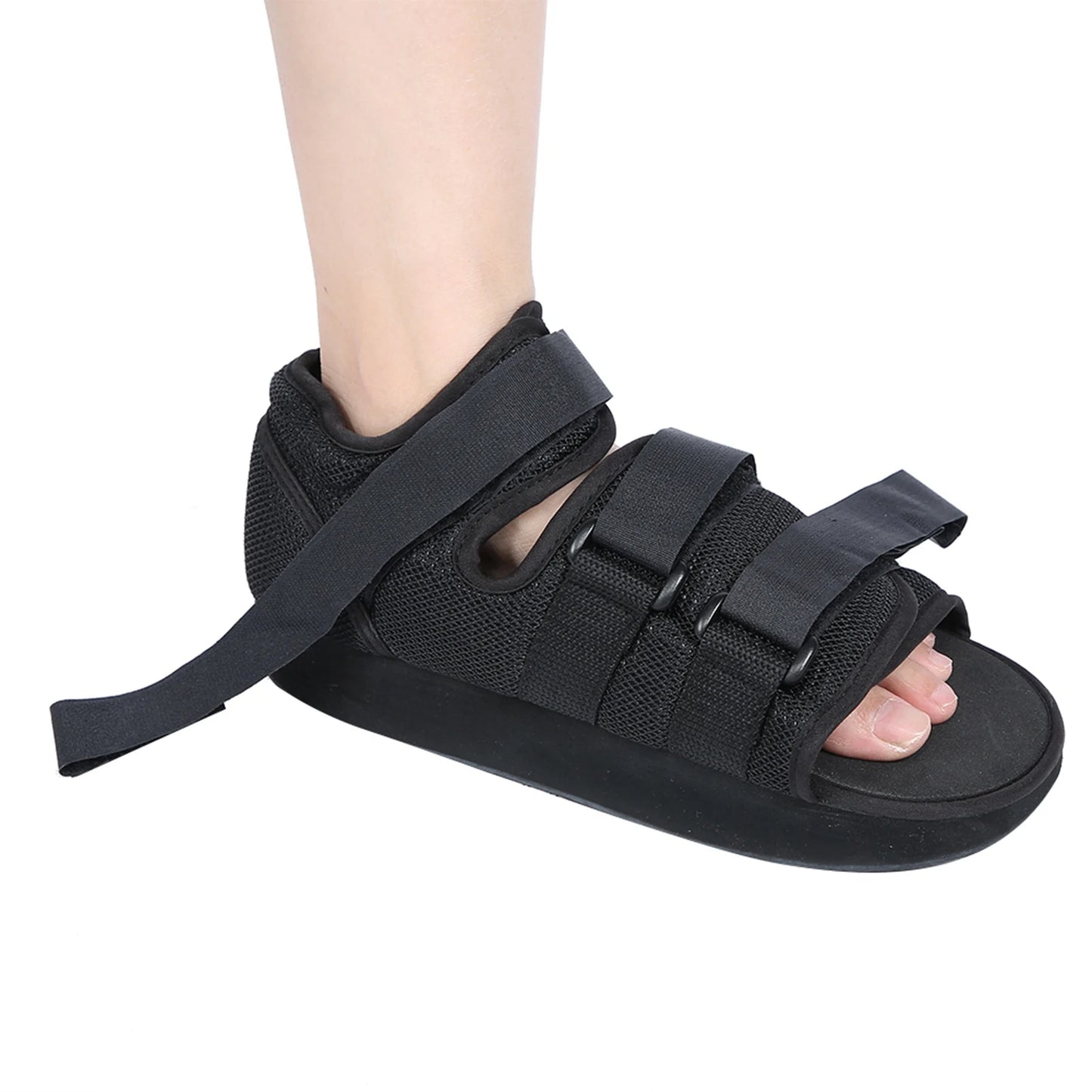 Breathable Flat Shoe Lightweight Toe Walking Boot Shoe Foot