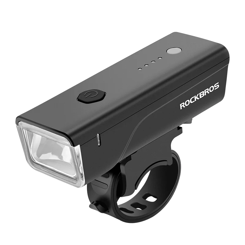 ROCKBROS Bicycle Light 260LM 1500mAh Handlebar Type-C Rechargeable Waterproof LED Flashlight