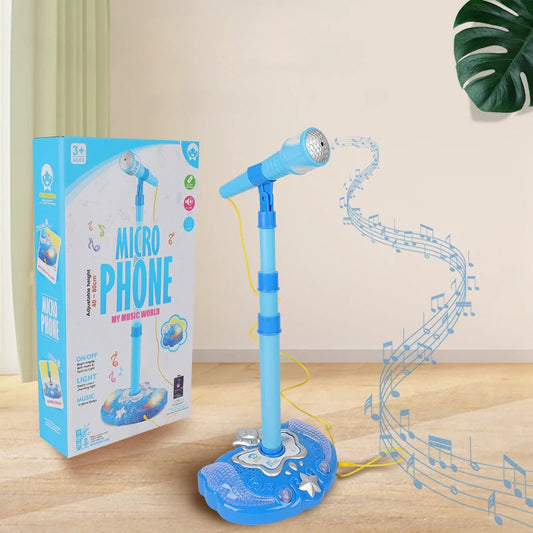 Hot Sale Kids Girls Karaoke Adjustable Stand Microphone Toy