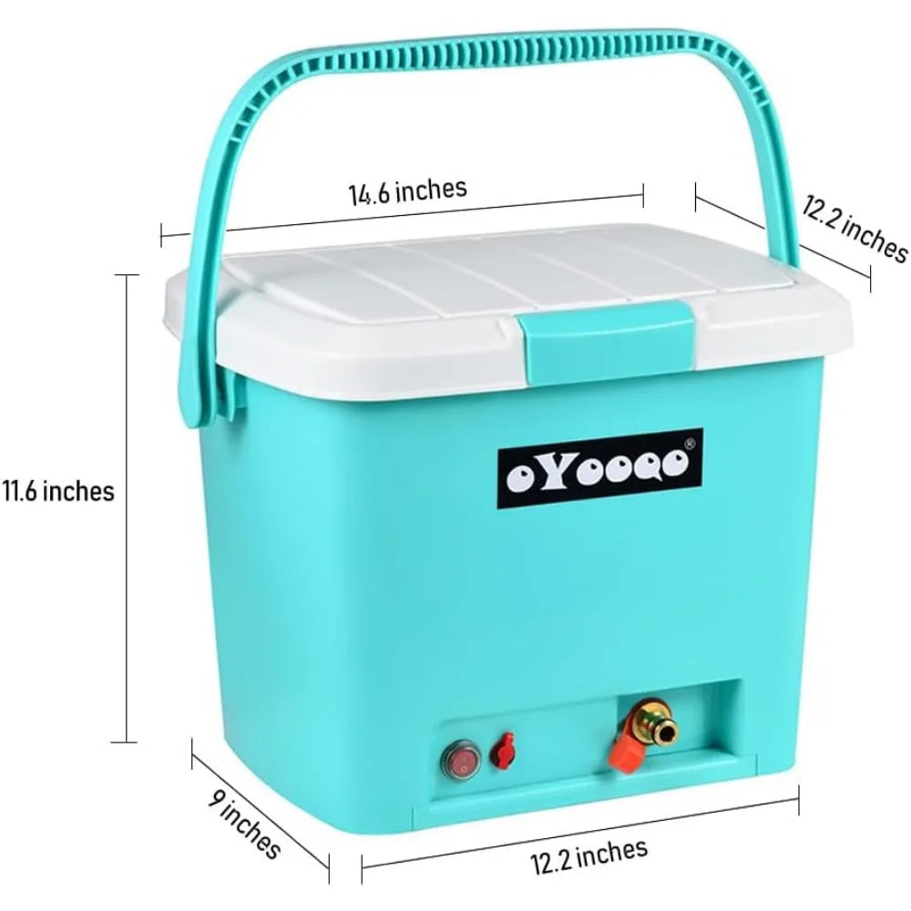 Portable Shower 5 Gallon Rinse Kit Pro for Camping
