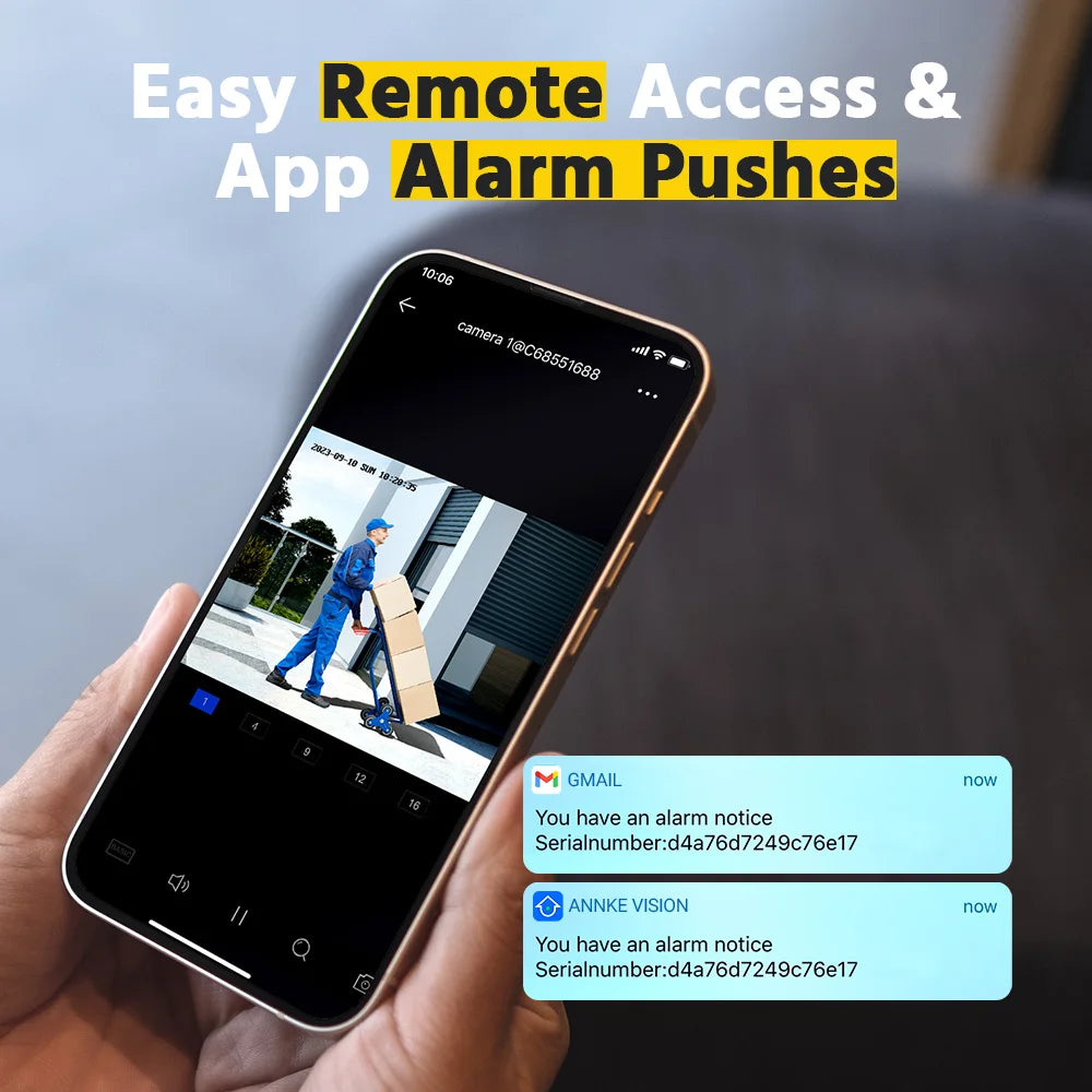 ANNKE Smart Home 180° 8MP DUO POE Dual Lens Camera