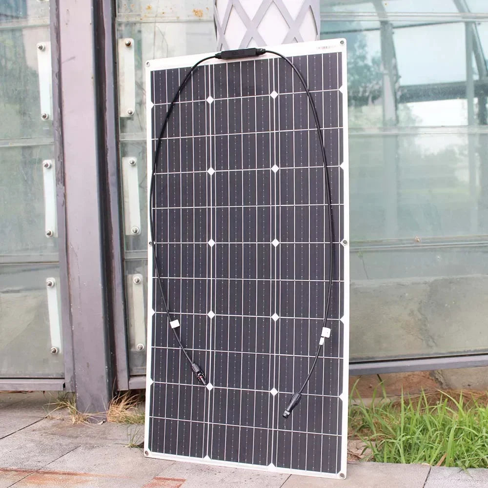 12V Flexible Solar Panel Bendable Waterproof Monocrystalline
