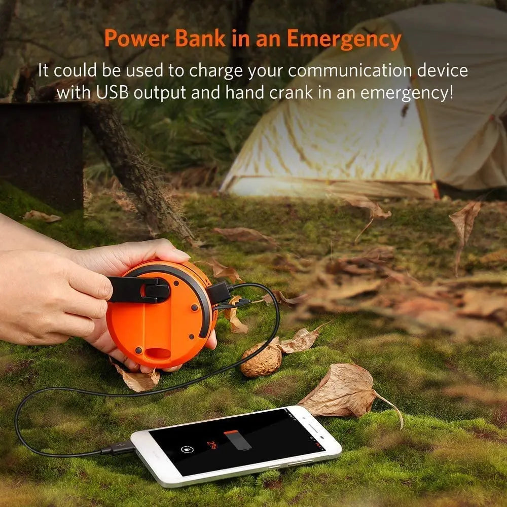 2/4PCS Camping Light Solar Rechargeable Foldable Lantern