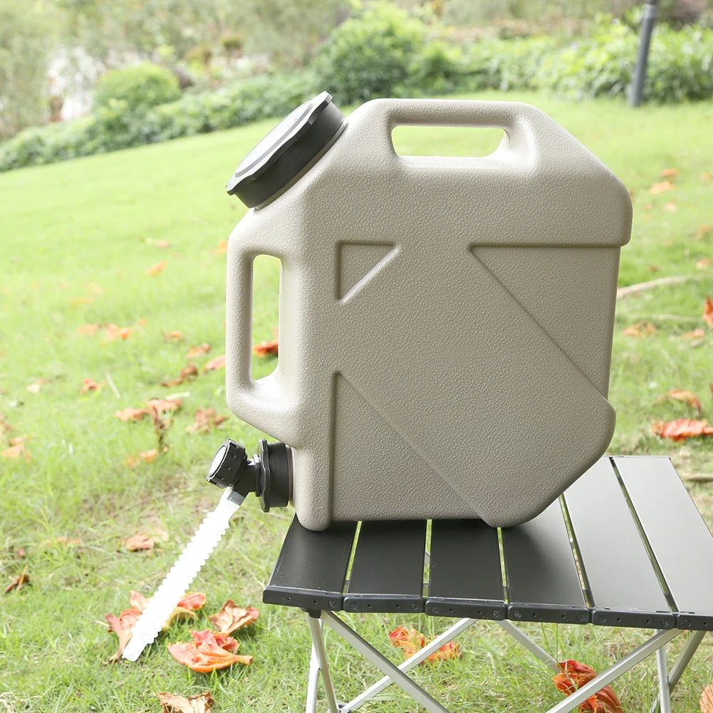 Outdoor Water Bin 10L Camping Bucket Portable Large Capacity